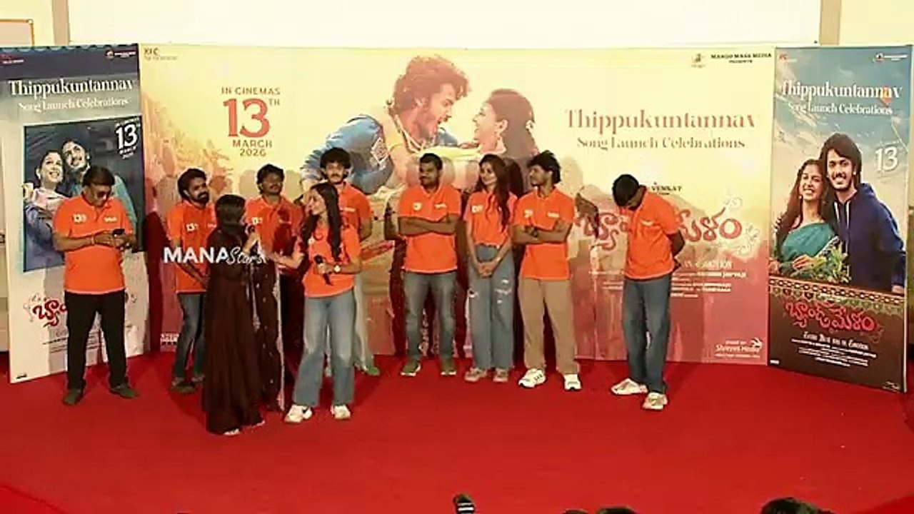 Actress Sridevi Speech @ #BandMelam Movie Thippukuntannav Song Launch Event