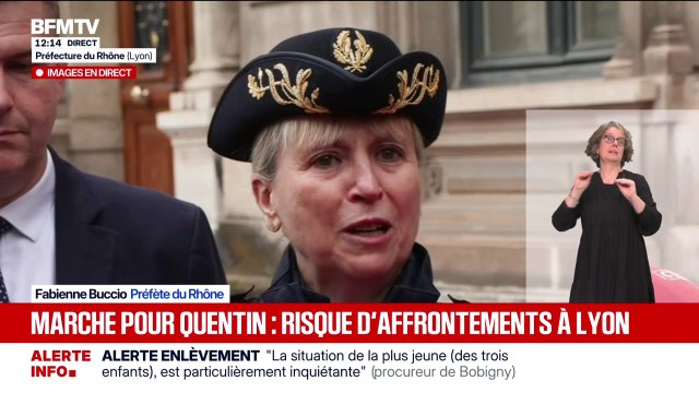 Mort de Quentin Deranque: Toutes les conditions de sécurité ont été prises pour que cette marche reste une marche , assure la préfète du Rhône