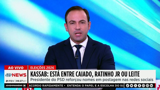 Kassab afirma que candidato para 2026 está entre Caiado, Ratinho Jr. e Leite