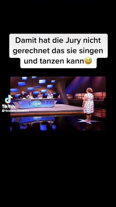 Sie haben gedacht sie kann nicht singen und tanzen