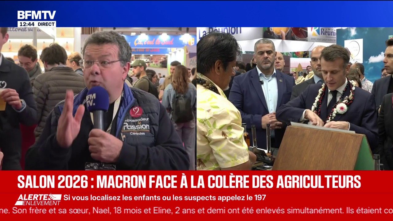 Salon de l'Agriculture: "Depuis maintenant deux ans, on ne dégage pas de revenus", confie cet agriculteur céréaliser à Longèves, en Vendée
