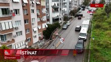 Buca'da istinat duvarı çöktü