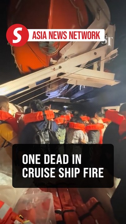 The Straits Times | Fire on cruise ship en route to Singapore