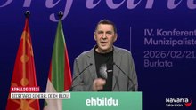 Otegi interviene en la IV Conferencia Municipalista de EH Bildu