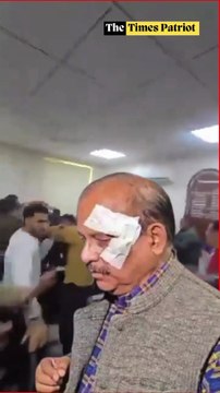 Scuffle at Education Directorate: Director Injured After Clash with BJP MLA, Staff Threaten Strike