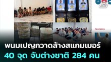 พนมเปญกวาดล้างสแกมเมอร์ 40 จุด จับต่างชาติ 284 คน | เข้มข่าวค่ำ | 21 ก.พ. 69