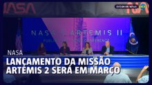 Nasa anuncia lançamento da missão Artemis 2 para 6 de março