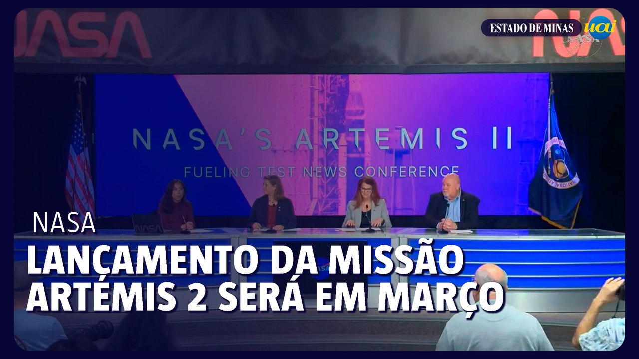 Nasa anuncia lançamento da missão Artemis 2 para 6 de março