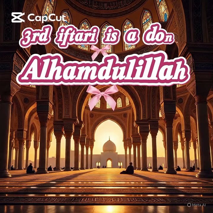Third iftari
