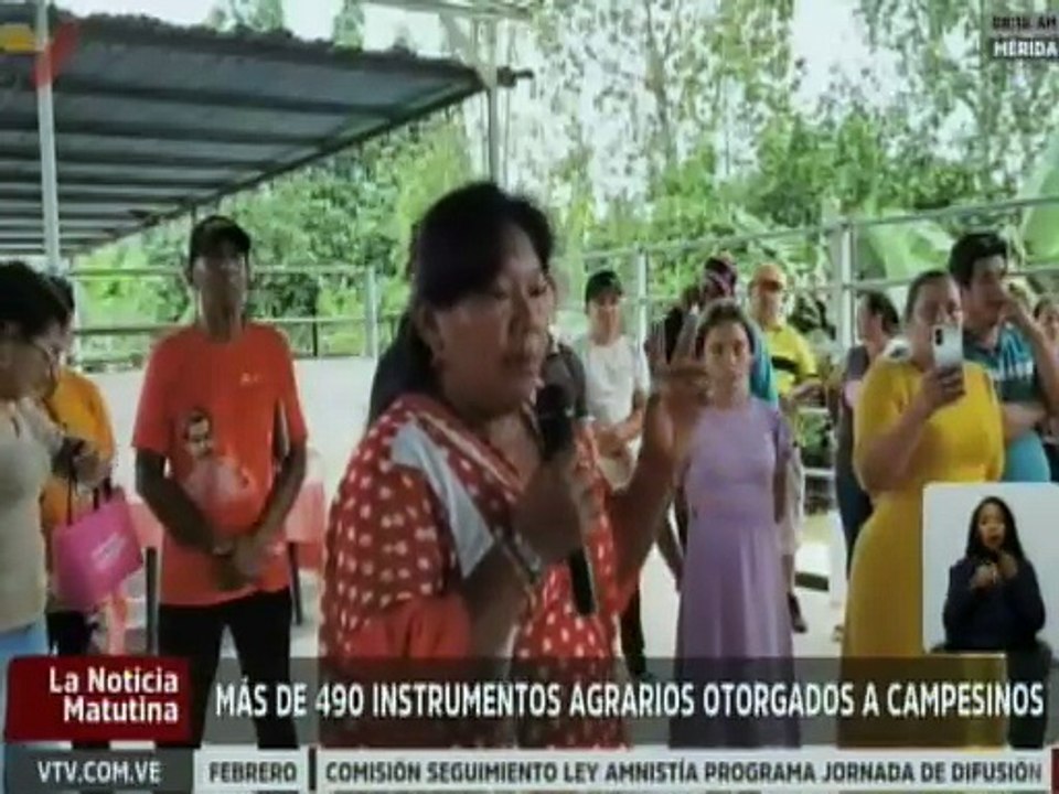 Más de 190 títulos agrarios fueron entregados a productores de Mérida