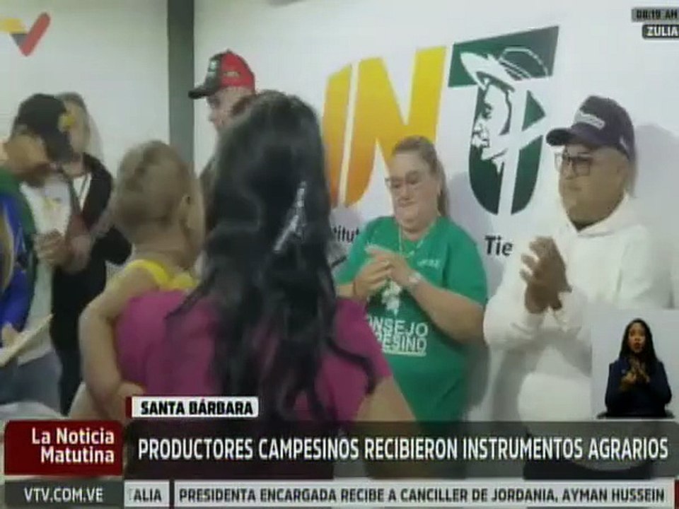 Productores zulianos recibieron instrumentos agrarios clave para cultivar 1.409 hectáreas