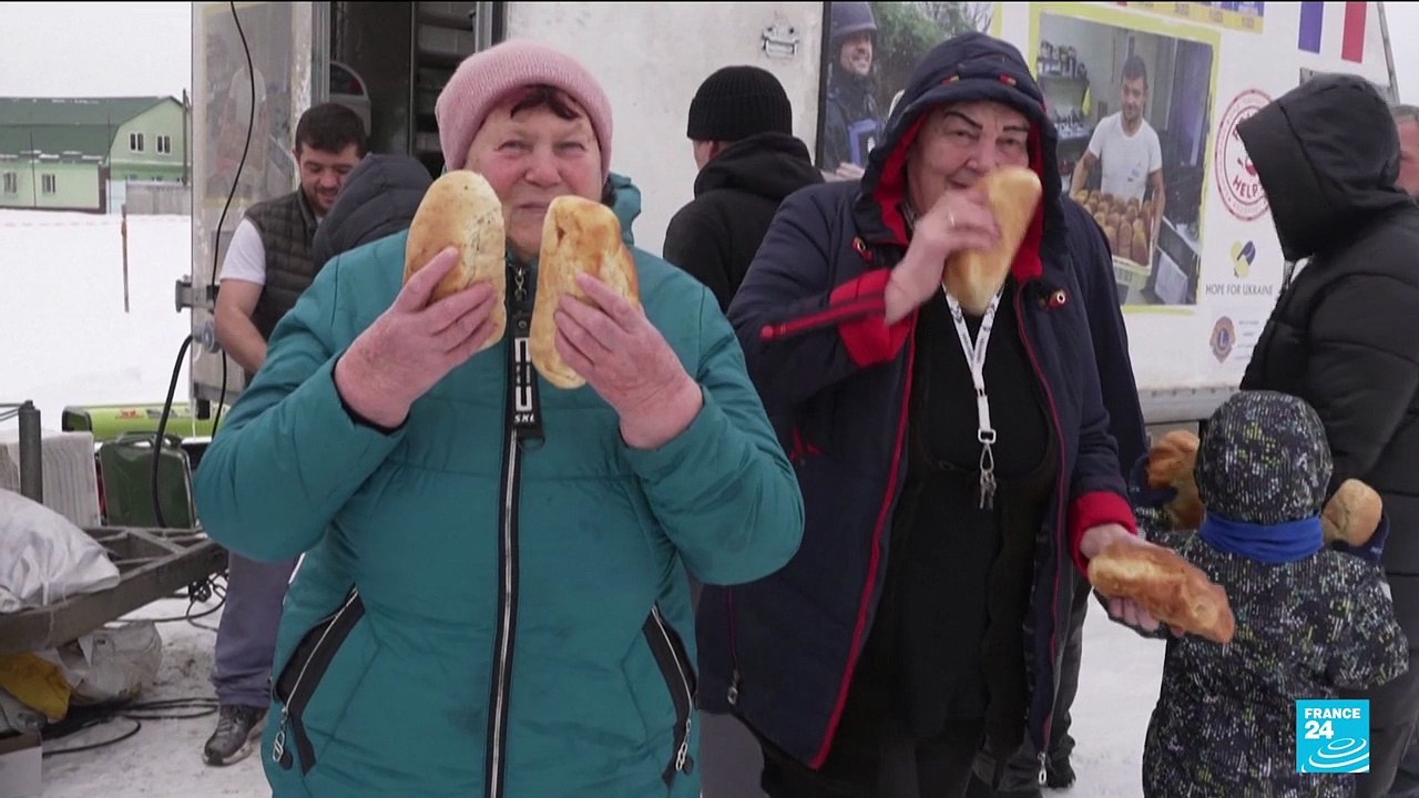 Ukraine : Au cœur de l'hiver glacial, un boulanger apporte du réconfort avec son pain