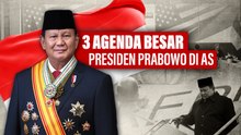 Ini 3 Agenda Besar Presiden Prabowo di AS