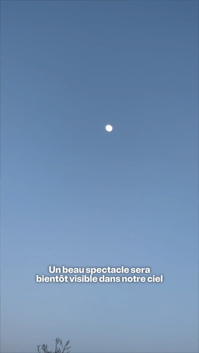 Un beau spectacle céleste à voir bientôt dans le ciel ! 😍