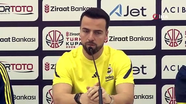 40. Basketbol Erkekler Ziraat Bankası Türkiye Kupası finalinin basın toplantısı yapıldı | Ajansspor | IHA