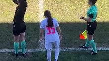 Una joven soriana futbolista debuta en Primera División