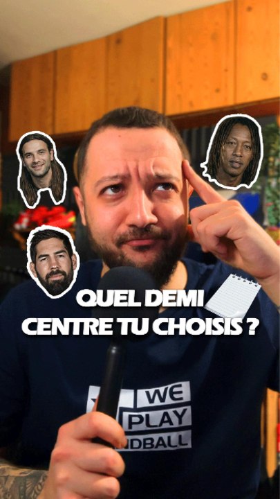 Quel demi centre tu choisis ? 📝 #Handball #Hand...