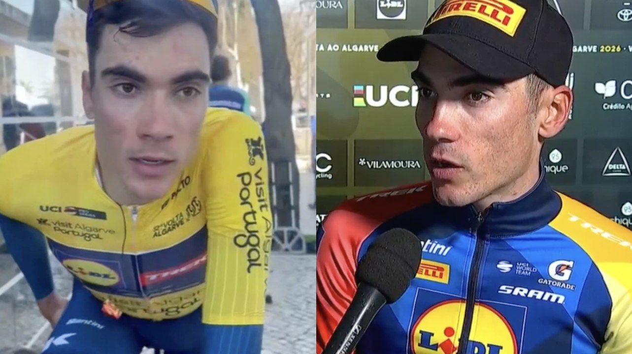 Tour d'Algarve  2026 - Juan Ayuso à l'arrivée de la 4e étape et toujours leader devant Paul Seixas avant la der !