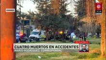 Tragedia en el Valle de Toluca: Mueren 4 personas en dos accidentes viales