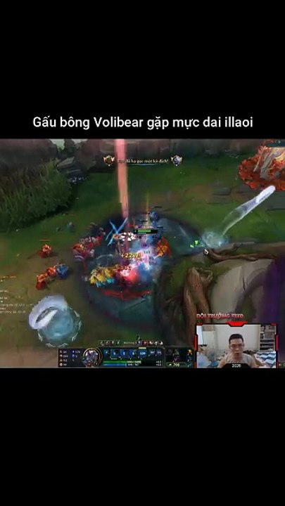 Gấu bông Volibear gặp mực dai illaoi #volibear #illaoi #lienminhhuyenthoai #leagueoflegends #knightriseky