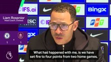 'We have set fire to points' - Rosenior fumes as Chelsea draw with Burnley