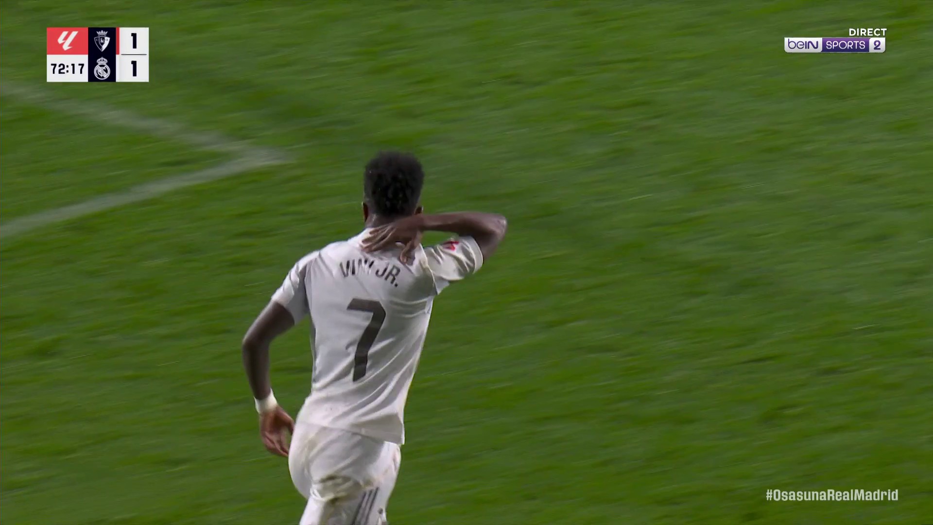 La Liga : Vinicius égalise enfin pour le Real !