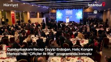 Cumhurbaşkanı Erdoğan'dan iftar progrmında açıklamalar