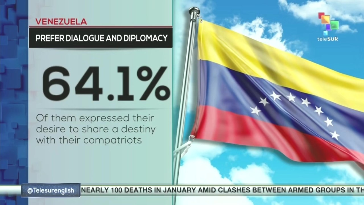Venezuela prefer dialogue and diplomacy