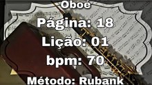 Página: 18 Lição: 01 - Oboé [70 bpm]