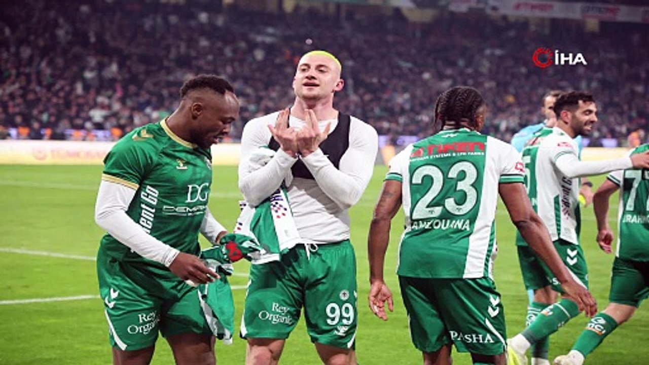 Trendyol Süper Lig: Konyaspor: 2 - Galatasaray: 0 (Maç sonucu) | Ajansspor | IHA