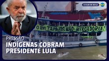Indígenas ocupam terminal e criticam decreto de Lula