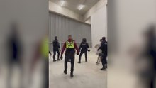 Pánico en el Sádar: la Policía a palos contra aficionados dentro del estadio, uno de ellos muy grave