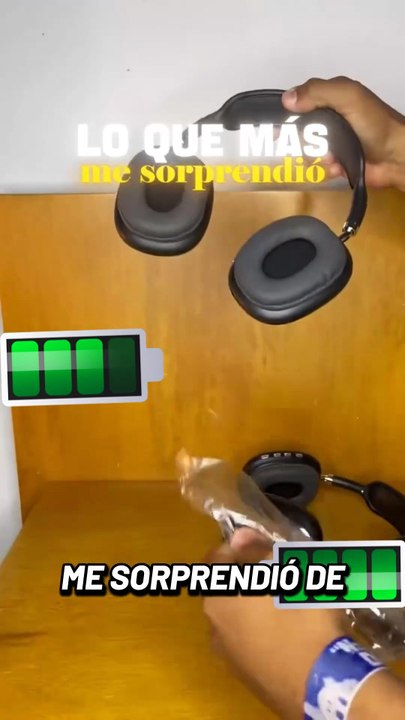 Audífonos grandes recargables
