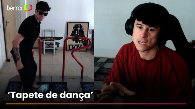 Jogador profissional de ‘tapete de dança’ viraliza nas redes sociais dançando memes com ‘perfeição’