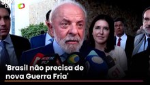 Lula diz que mundo não quer uma 'nova guerra fria entre China e EUA'