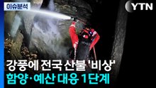 강풍에 전국 산불 '비상'...함양·예산 산불 진화율은? / YTN