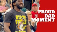 Terence Crawford watches proudly as his son wins Nebraska state wrestling title for Omaha North
