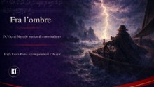 Vaccai Fra lombre  High Voice Piano accompaniment C major