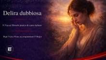 Vaccai Delira dubbiosa High Voice Piano accompaniment F Major