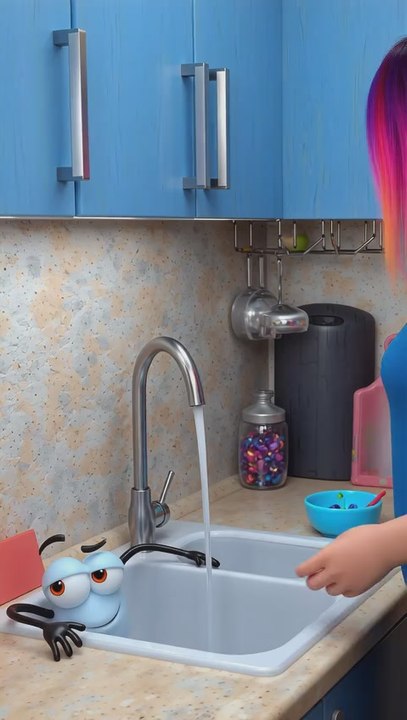 The struggle of being a dishwasher 🧼😩 #comedy #humor
