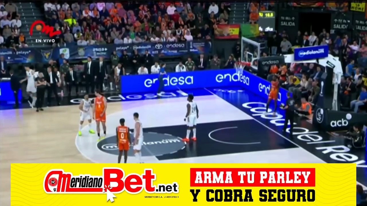 ¡EL REAL MADRID AVANZA A LA FINAL!🏀👑Tras el que fue un sufrido primer tiempo, el Real Madrid l