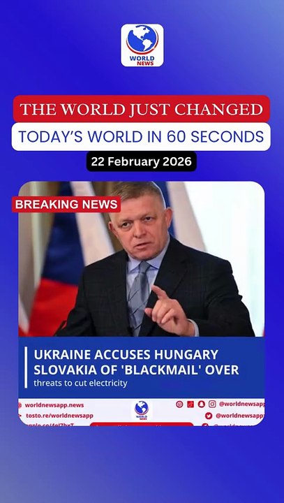 Ukraine accuses Hungary, Slovakia of 'blackmail' over threats to cut electricity