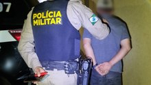 Homem é preso após ameaça com faca em caso de violência doméstica em Guaraniaçu