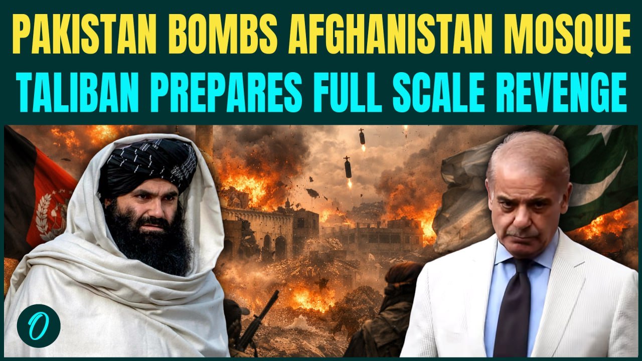 BIG BREAKING: Pakistan BOMBS Afghanistan In New Strikes | PAK Army Destroys Islamic Mosque