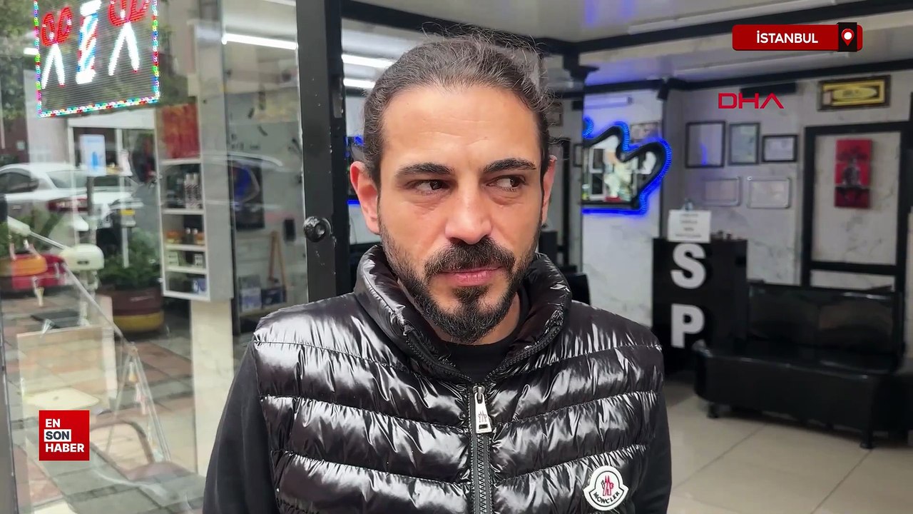 İstanbul'da düştüğü araç üzerinden geçip duvara sıkıştırdı