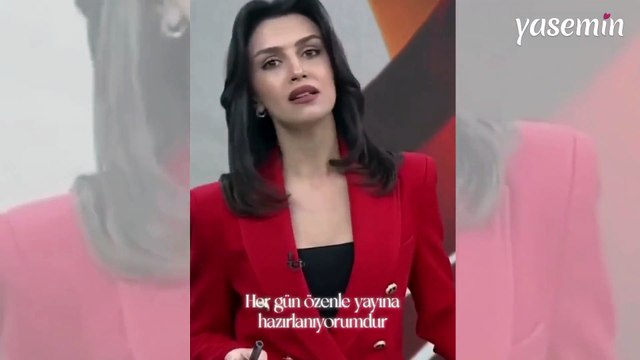 Spiker Burçak Bozkuş annesinden gelen mesajları paylaştı!