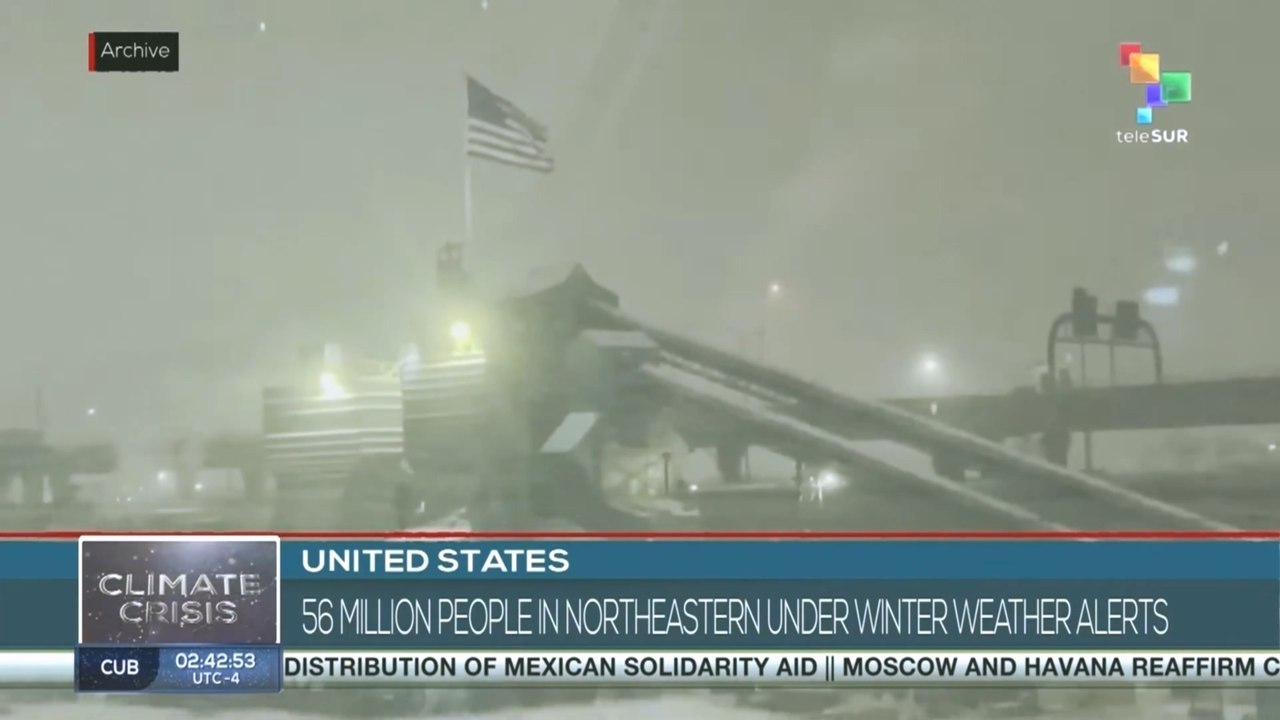 United States: 56 million people under winter w...
