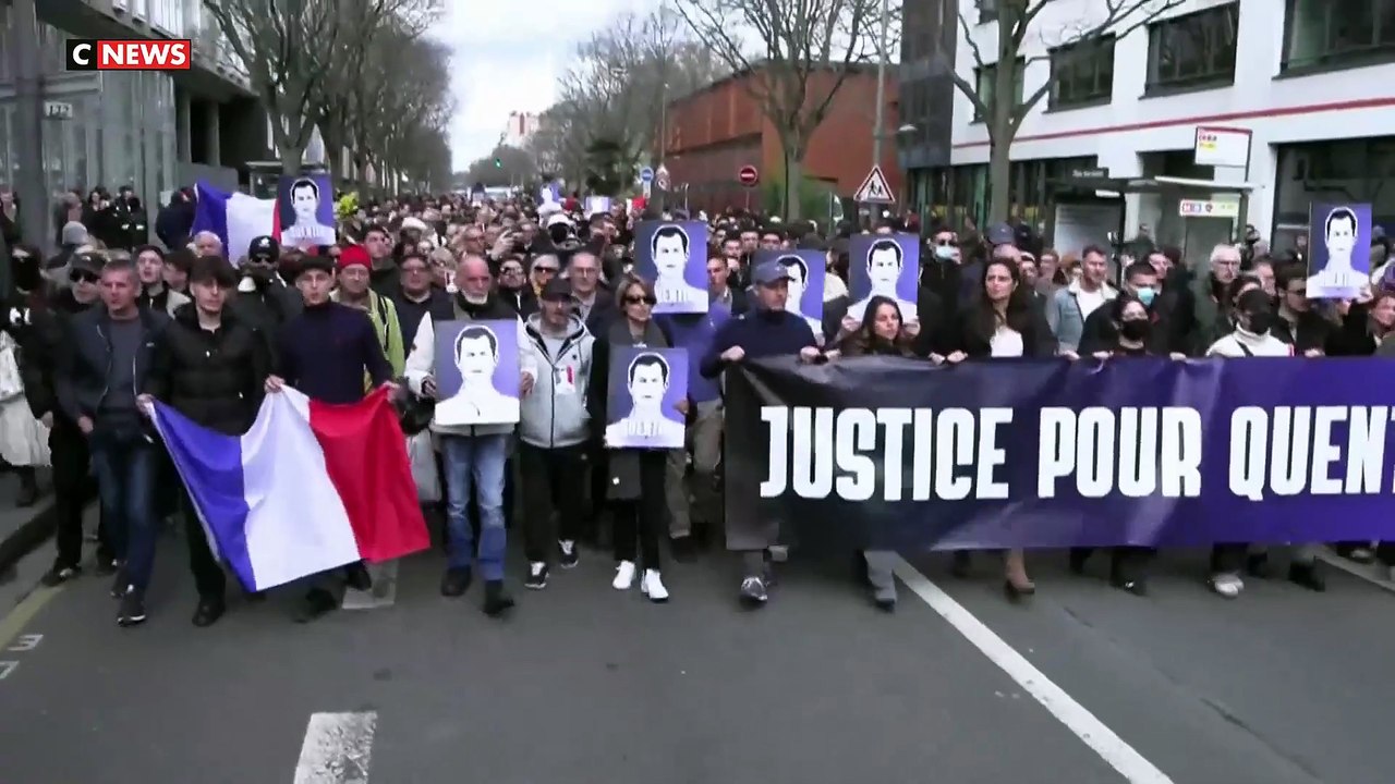 Hommage à Quentin Deranque  :  3.200 participants à Lyon pour une manifestation qui s'est déroulée dans le calme