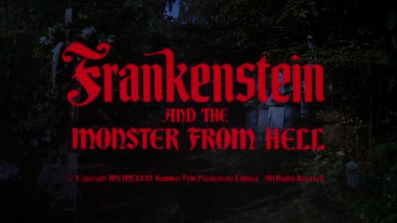 Frankensteins Höllenmonster /  Frankenstein and the Monster from Hell Film deustch
