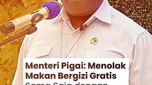 Menteri Pigai: Menolak Makan Bergizi Gratis Sama Saja dengan Menentang HAM